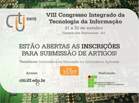 Chamada para o VIII Congresso Integrado da Tecnologia da Informação