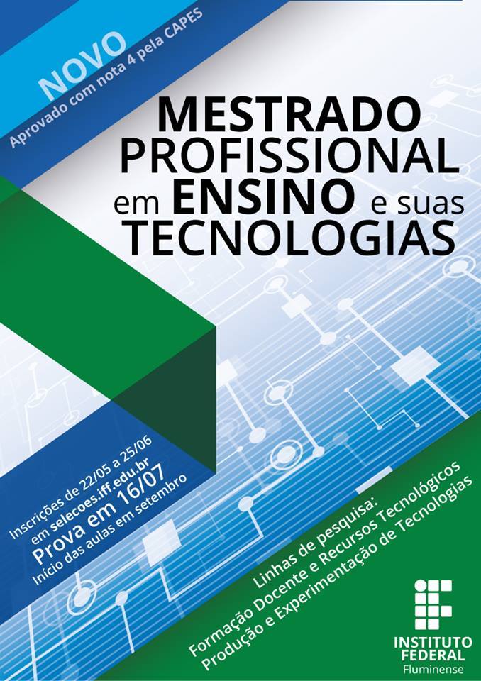 Mestrado Profissional em Ensino e suas Tecnologias