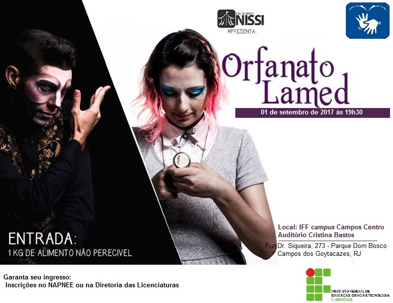 Orfanato Lamed - Português e Libras no IFFluminense